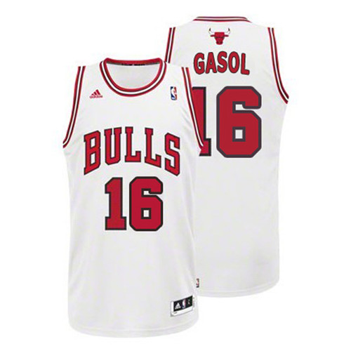 Nouveaux Maillot du Pau Gasol, Chicago Bulls - Blanc