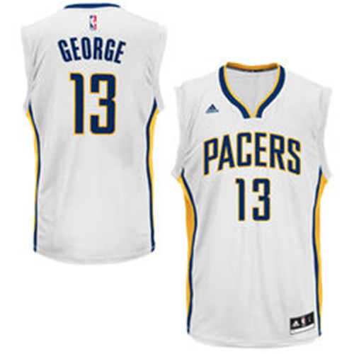 Achetés Maillot du Paul George, Indiana Pacers [Blanc]