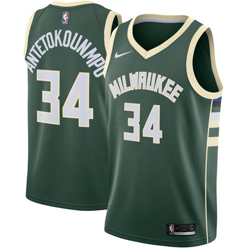 Vente Maillot du Giannis Antetokounmpo, Milwaukee Bucks - Icon