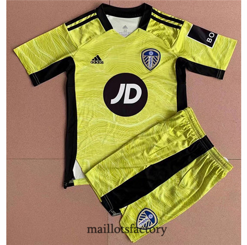 Achat Maillots du Leeds united Enfant 2021/22 Gardien de but Jaune