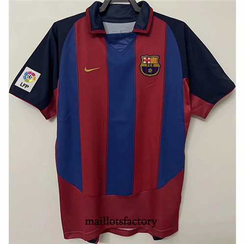 Soldes Maillot du Retro Barcelone 2003-04 Domicile