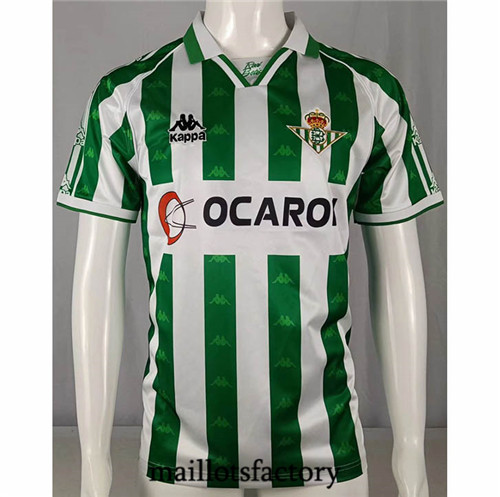 Achat Maillot du Retro Real Betis Domicile 1995-96 Y1108