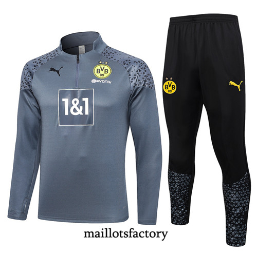 Survetement Borussia Dortmund 2023/24 Gris factory 263