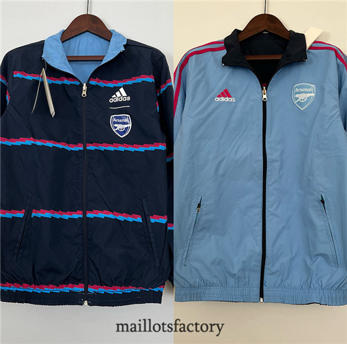 Achat Maillot du Coupe Vent Arsenal 2023/24 Bleu factory 1380