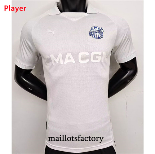 Maillot du Player Marseille 2024/25 Édition 125e anniversaire Blanc