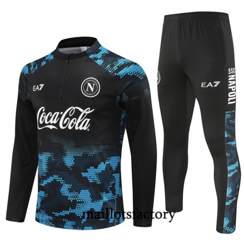 Soldes Survetement Naples 2024/25 noir