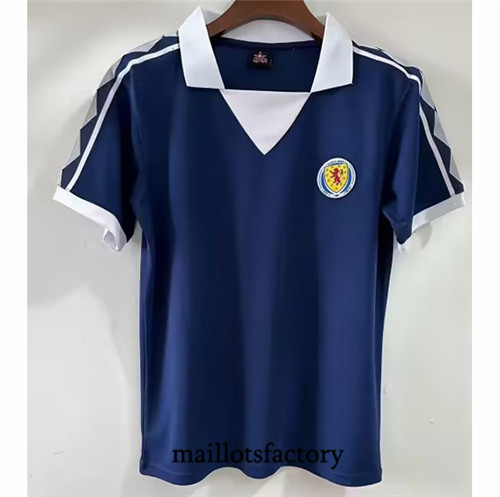 Maillotsfactory 3629 Maillot du Retro Écosse 1978 Domicile