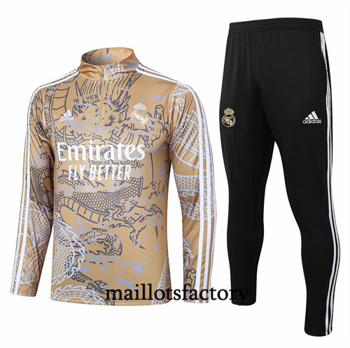 Survetement Real Madrid 2024/25 abricot factory O5041