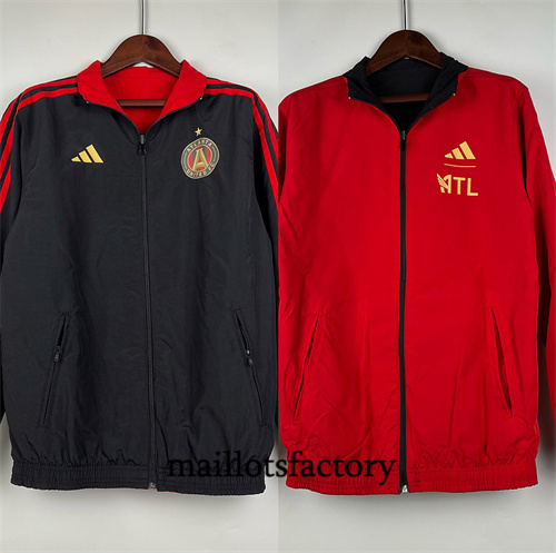 Réversible Coupe vent Atlanta United 2024/25 noir factory O5292