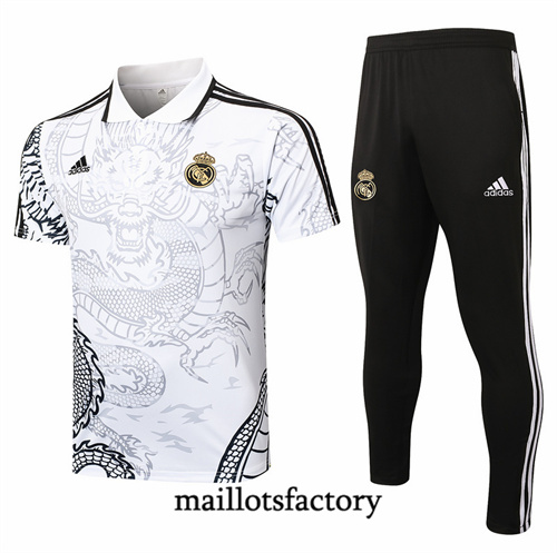 Achetez Maillot du Real Madrid polo 2024/25 Blanc