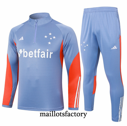 Grossiste Survetement Cruzeiro 2024/25 Gris