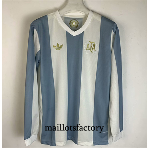 Nouveau Maillot du Argentine 2024/25 Édition 50e anniversaire Manche Longue