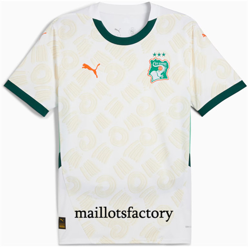 Grossiste Maillot du Côte d'Ivoire 2024/25 Exterieur
