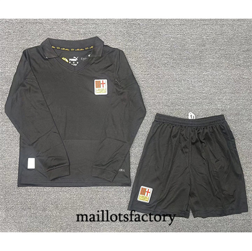 Achat Maillot du AC Milan Enfant 2024/25 Gardien De But Manche Longue Noir