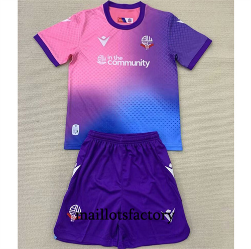 Soldes Maillot du Bolton Wanderer Enfant 2024/25 Third