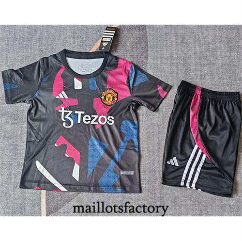 Achetez Maillot du Manchester United Enfant 2024/25 Training Noir