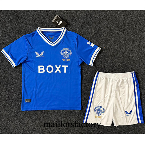 Grossiste Maillot du Rangers FC Enfant 2024/25 édition commémorative