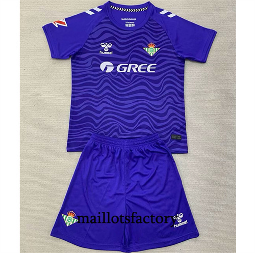 Achetez Maillot du Real Betis Enfant 2024/25 Gardien De But Violet