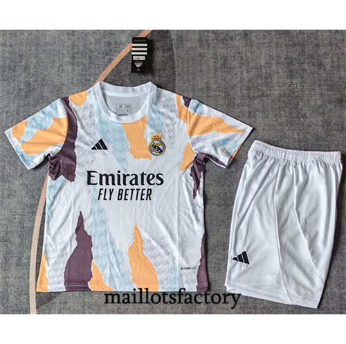 Grossiste Maillot du Real Madrid Enfant 2024/25 Training Noir