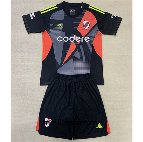 Achat Maillot du River Plate Enfant 2024/25 Gardien De But Noir