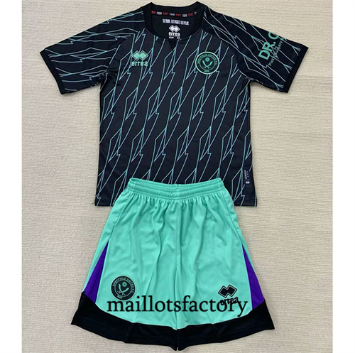 Grossiste Maillot du Sheffield United Enfant 2024/25 Exterieur