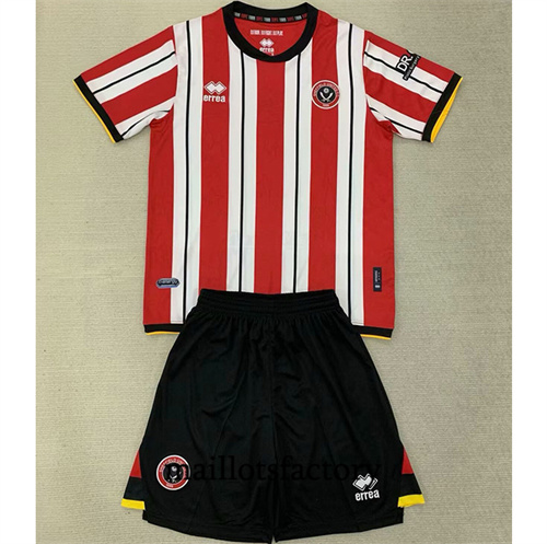 Nouveau Maillot du Sheffield United Enfant 2024/25 Domicile