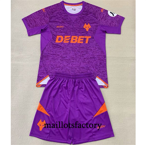 Grossiste Maillot du Wolverhampton Enfant 2024/25 Third