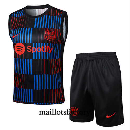 Soldes Maillot du Barcelone Debardeur 2024/25 noir