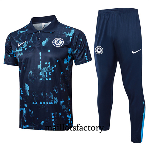 Nouveau Maillot du Chelsea polo 2024/25 bleu royal