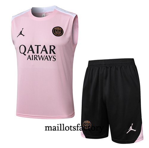 Soldes Maillot du Paris Saint Germain Debardeur 2024/25 rose
