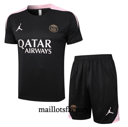 Nouveau Maillot du Paris Saint Germain + Shorts 2024/25 noir