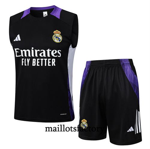 Achetez Maillot du Real Madrid Debardeur 2024/25 noir