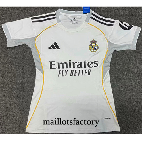 Site Maillot du Real Madrid Femme 2025/26 Domicile