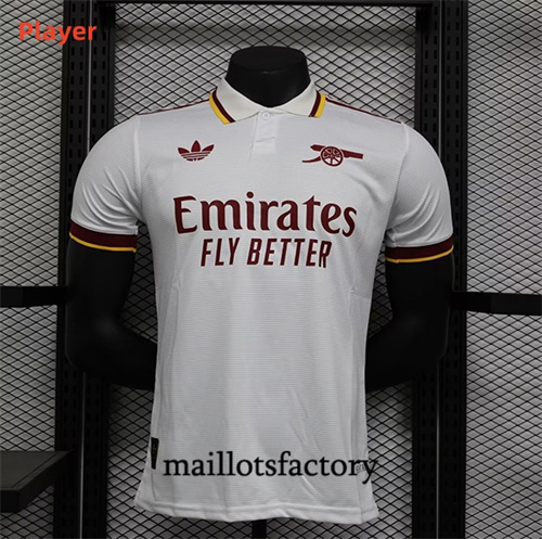 Grossiste Maillot du Player Arsenal 2024/25 Blanc