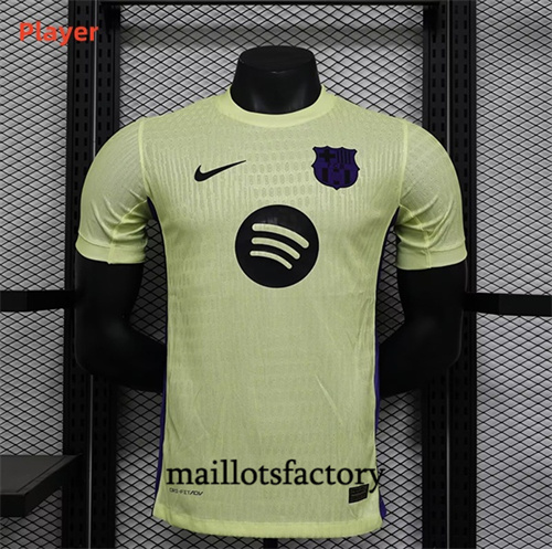 Achat Maillot du Player Barcelone 2024/25 Jaune