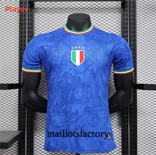 Nouveau Maillot du Player Italie 2024/25 Training Bleu