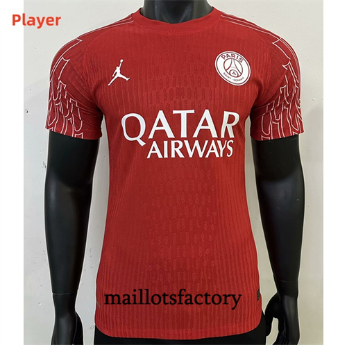 Grossiste Maillot du Player PSG 2024/25 Rouge