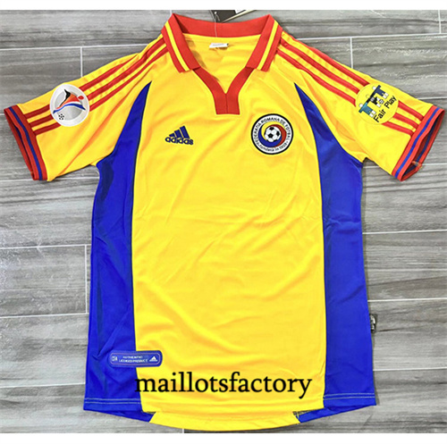 Nouveau Maillot du Retro AS Rome 2000 Domicile