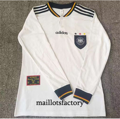 Achetez Maillot du Retro Allemagne 1996 Domicile Manche Longue