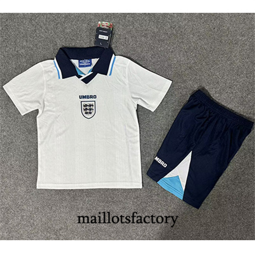 Site Maillot du Retro Angleterre Enfant 1996 Domicile