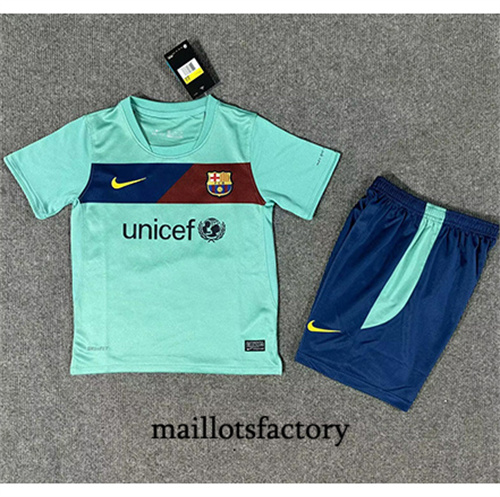 Nouveau Maillot du Retro Barcelone Enfant 2010-11 Exterieur