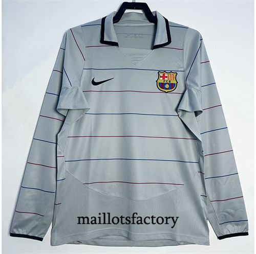 Achetez Maillot du Retro Barcelone 2002-04 Exterieur Manche Longue
