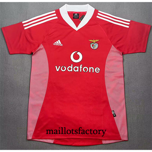 Soldes Maillot du Retro Benfica 2000-02 Domicile