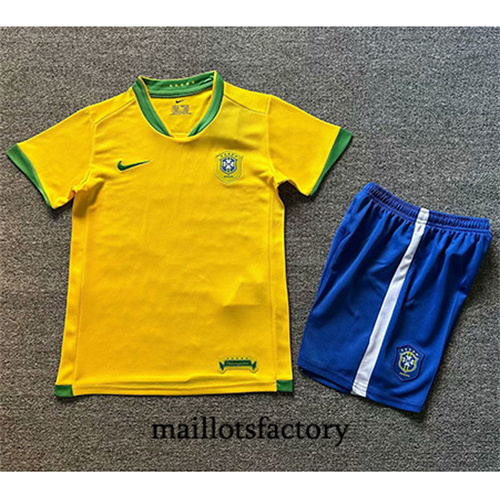Achat Maillot du Retro Brésil Enfant 2006 Domicile