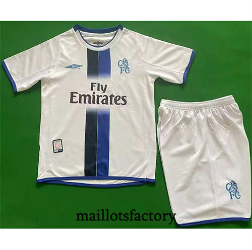 Achat Maillot du Retro Chelsea Enfant 2003-05 Exterieur