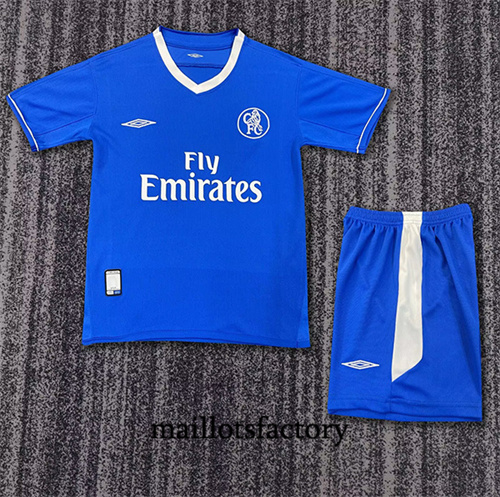 Grossiste Maillot du Retro Chelsea Enfant 2003-05 Domicile
