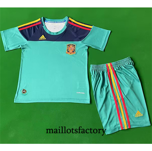 Achat Maillot du Retro Espagne Enfant 2010 Gardien De But