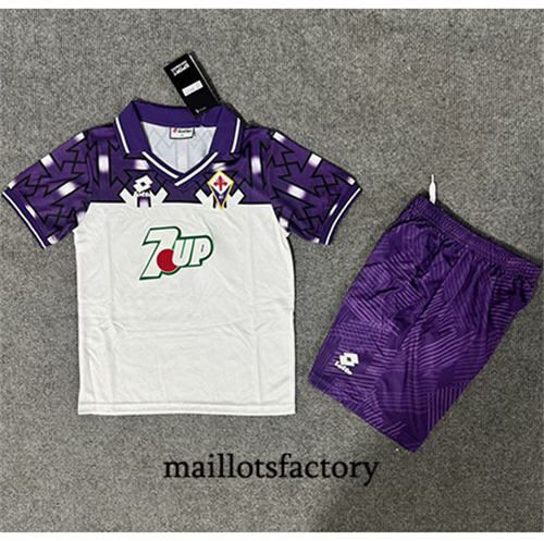 Nouveau Maillot du Retro Fiorentina Enfant 1992-93 Exterieur