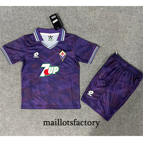 Site Maillot du Retro Fiorentina Enfant 1992-93 Domicile