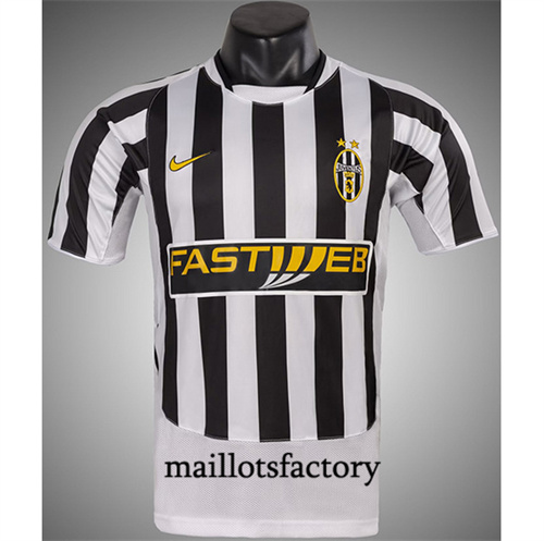 Soldes Maillot du Retro Juventus 2003-04 Domicile